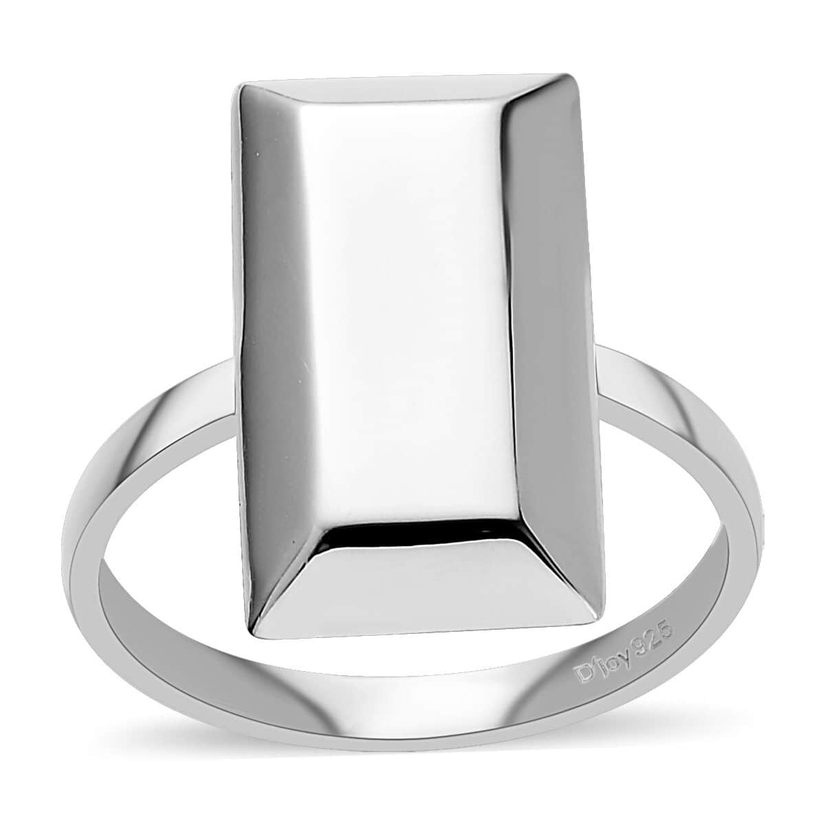 Doorbuster Sterling Silver Bar Ring 3.15 Grams image number 0