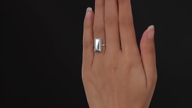 Doorbuster Sterling Silver Bar Ring 3.15 Grams