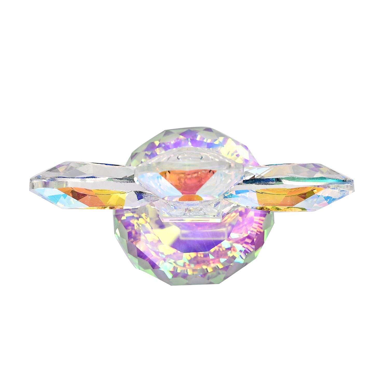 Transparent Crystal Decorative Cross