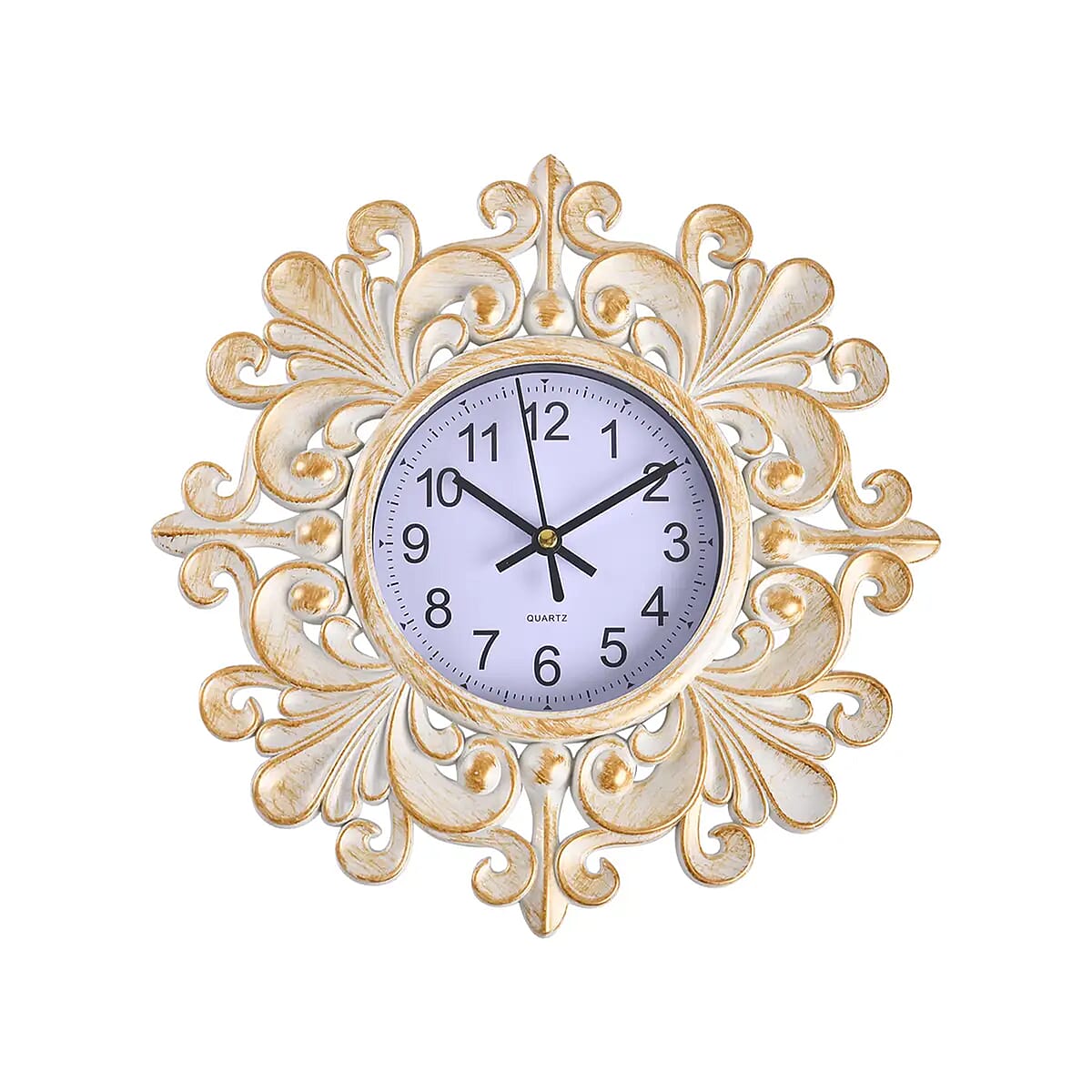 3-piece Set Floral Inspired Wall clock (1xAA Battery Not Included) image number 5