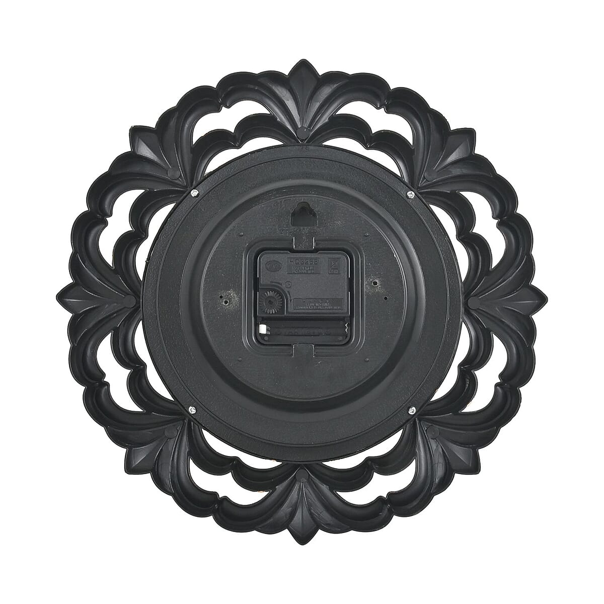 Set of 2 Bronze and Champagne Color Grass Inspired Wall Clock (1xAA Battery Not Included) image number 6