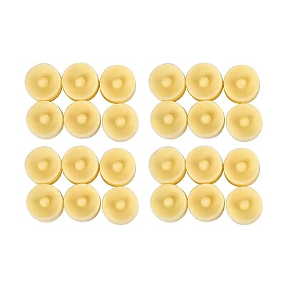 Ankur Treasure Chest Livmore Set of 24 pcs Ivory Candle with Warm Lights