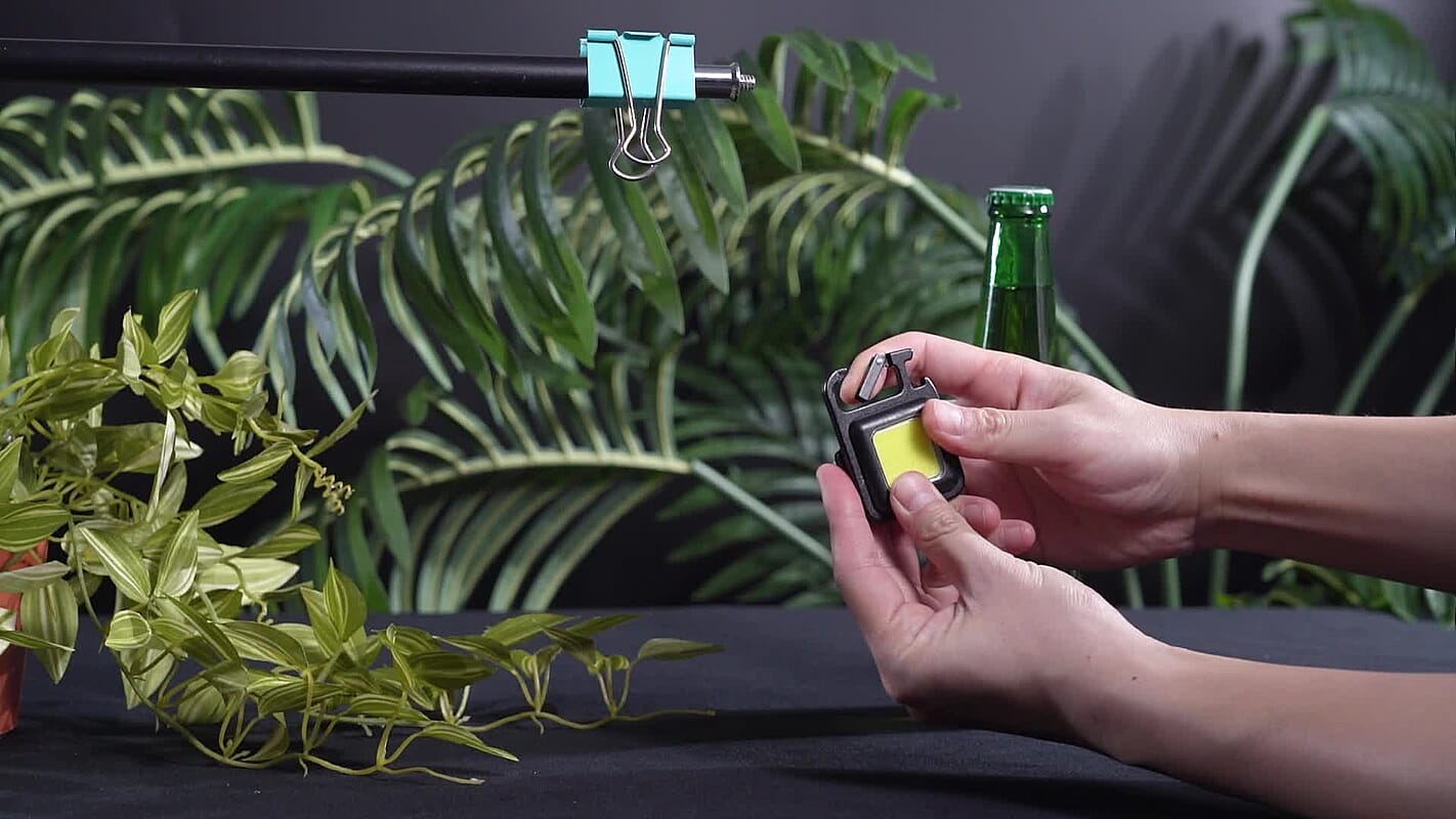 Set of 2 Rechargeable Keychain Flashlight