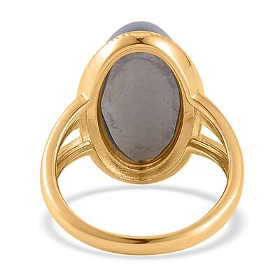 Terahertz 12.50 ctw Solitaire Ring in Goldtone, Terahertz Jewerly, Gift For Her (Size 10.00)
