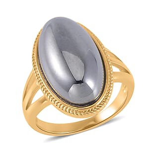 Terahertz 12.50 ctw Solitaire Ring in Goldtone, Terahertz Jewerly, Gift For Her (Size 5.00)