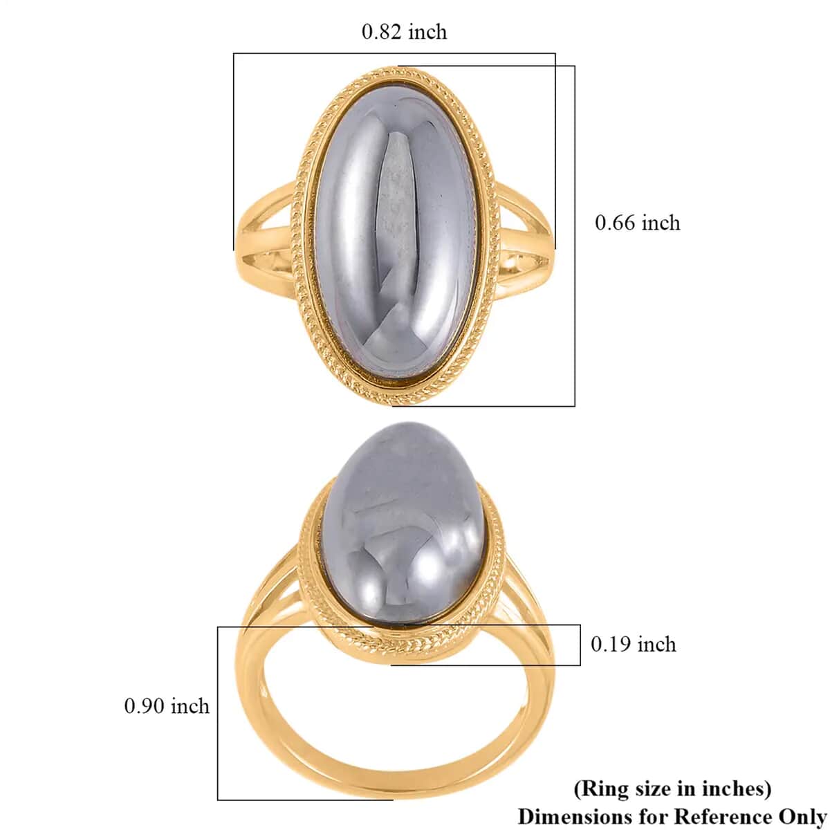 Terahertz 12.50 ctw Solitaire Ring in Goldtone, Terahertz Jewerly, Gift For Her (Size 5.00) image number 6