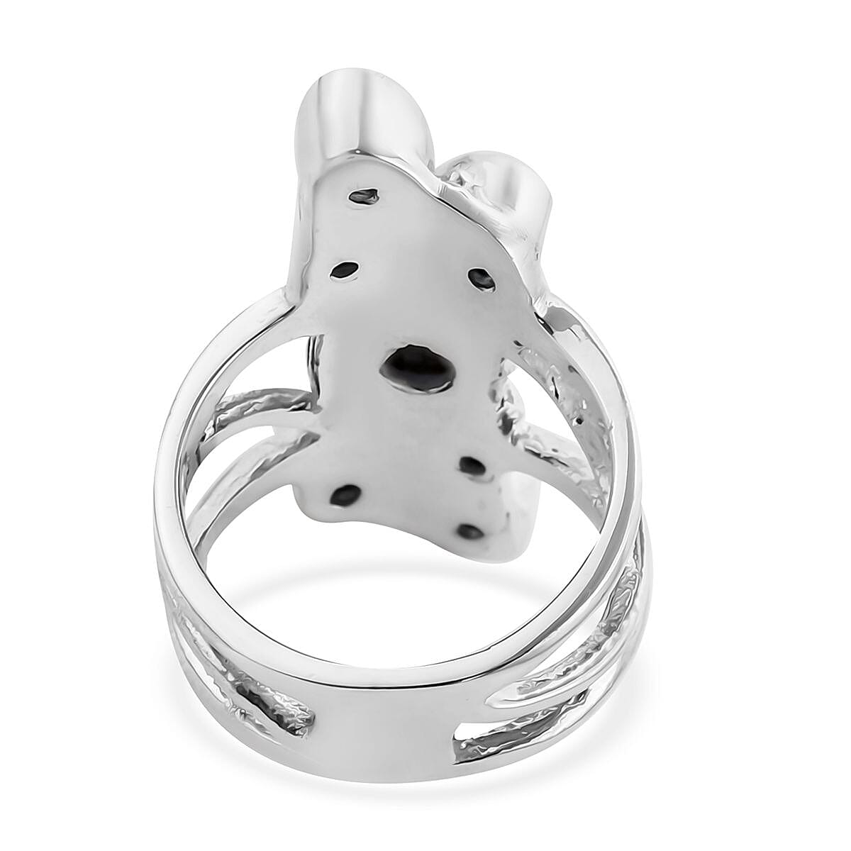 Sajen Silver Himalayan Kyanite and Multi Gemstone Ring in Sterling Silver (Size 8.0) 4.75 ctw image number 4