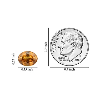 AAA Sava Sphene (Ovl 9x7 mm) 2.00 ctw