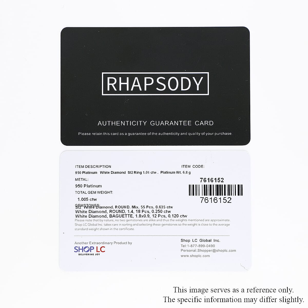 Rhapsody IGI Certified 950 Platinum Diamond E-F VS Ring (Size 6.5) 5.75 Grams 1.00 ctw image number 7