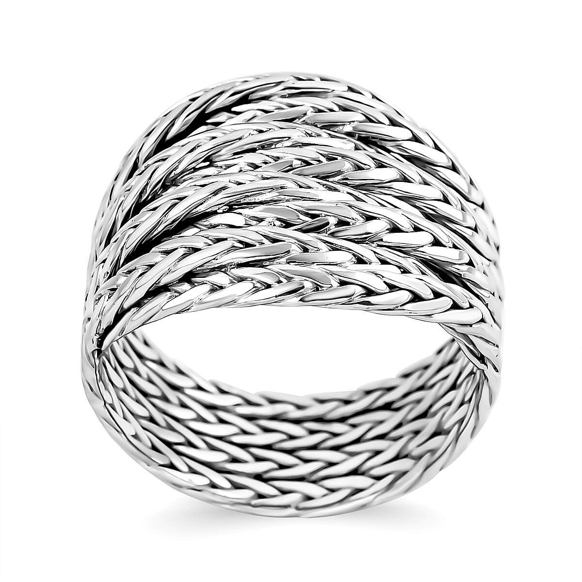 Ring in Sterling Silver (Size 5.5) 8.10 Grams
