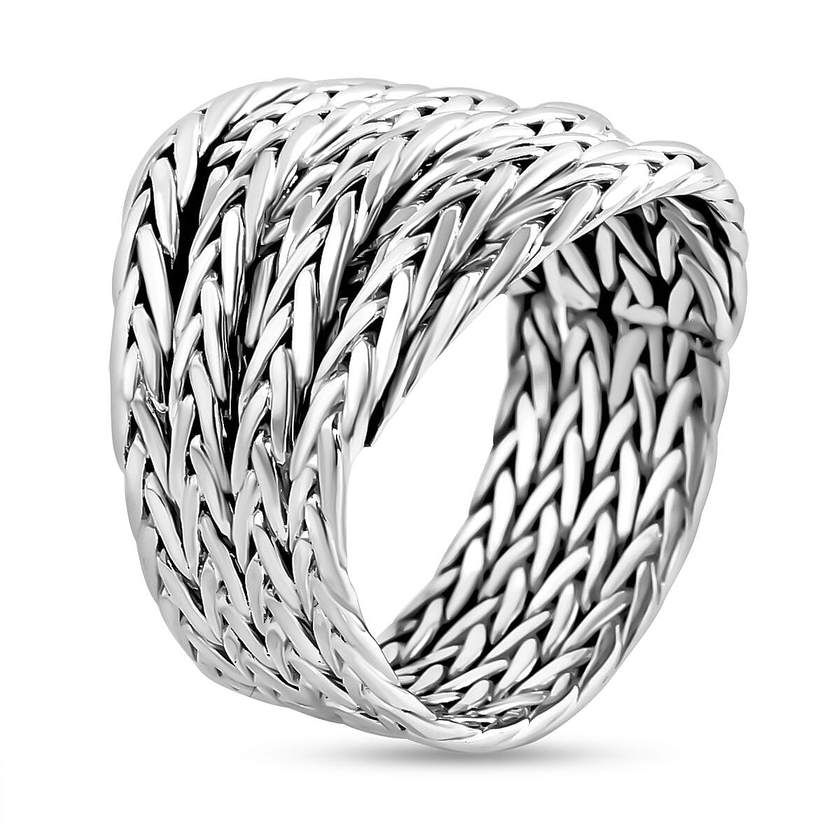 Ring in Sterling Silver (Size 5.5) 8.10 Grams