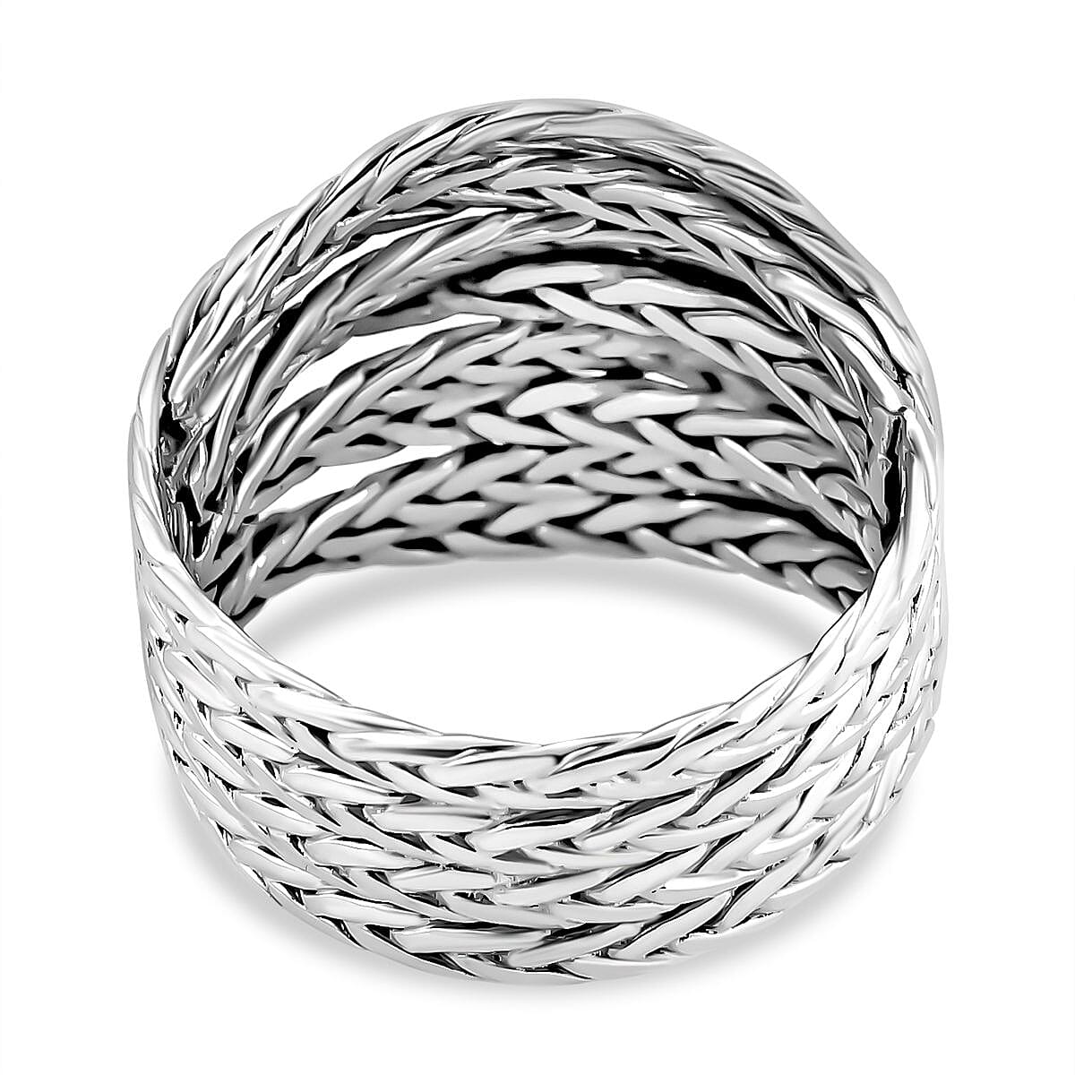 Ring in Sterling Silver (Size 5.5) 8.10 Grams
