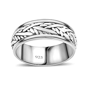Ring in Sterling Silver (Size 11.5)