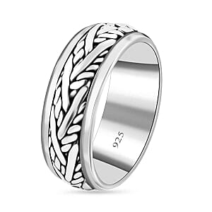 Ring in Sterling Silver (Size 11.5)