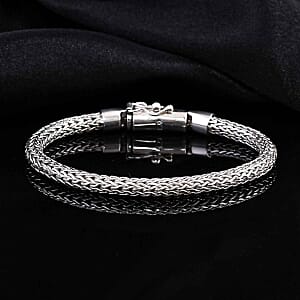 Sterling Silver Bracelet (7.50 In) 26.20 g