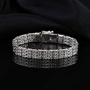 Bracelet in Sterling Silver (7.5 In) (41.92 g)