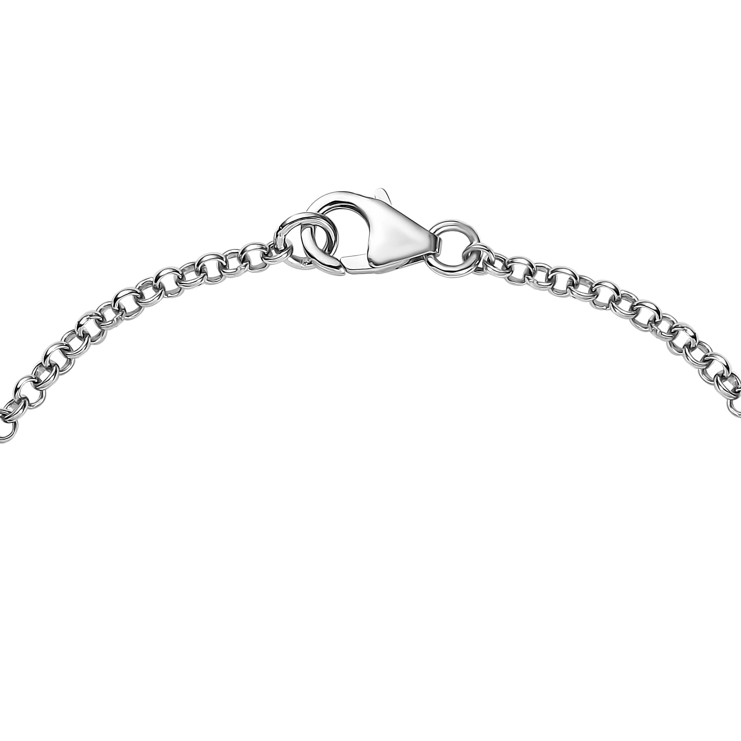 Tanzanian Platinum Spinel and Multi Gemstone Floral Bracelet in Platinum Over Sterling Silver (7.25 In) 3.40 ctw