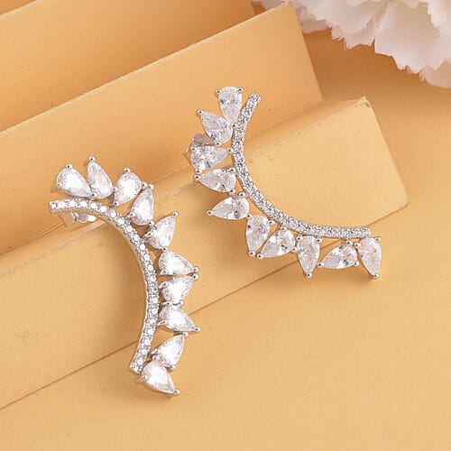 Simulated Diamond in Silver - Product card gallery slide 2 (9431818731775)