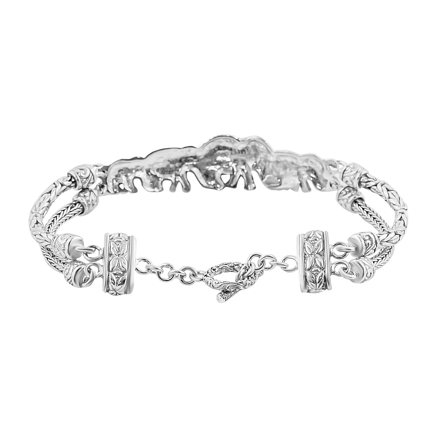 Sterling Silver Bracelet (7.50 In) 19.84 g