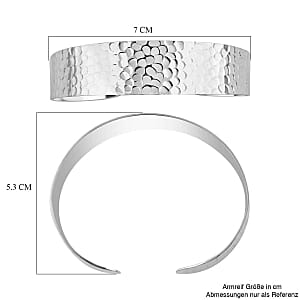Sterling Silver Bangle Bracelet (7.25 In) 16.04 g