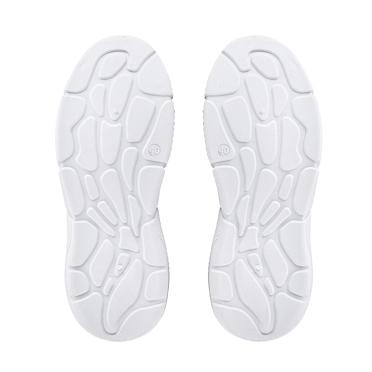 Purple Comfortable Lightweight Slip-On Women Trainers Shoes With Breathable Knit Vent Non-Slip PVC Sole, All Day Casual Wear Stylish Sneakers (8-8.5 / 40) Women image number 4