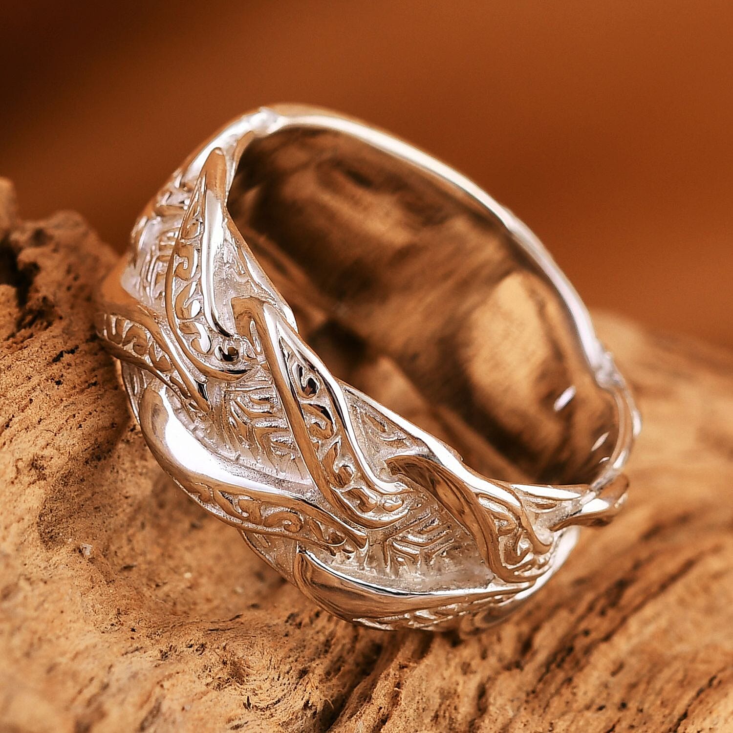 Ring in Sterling Silver (Size 6.5) 10.50 Grams