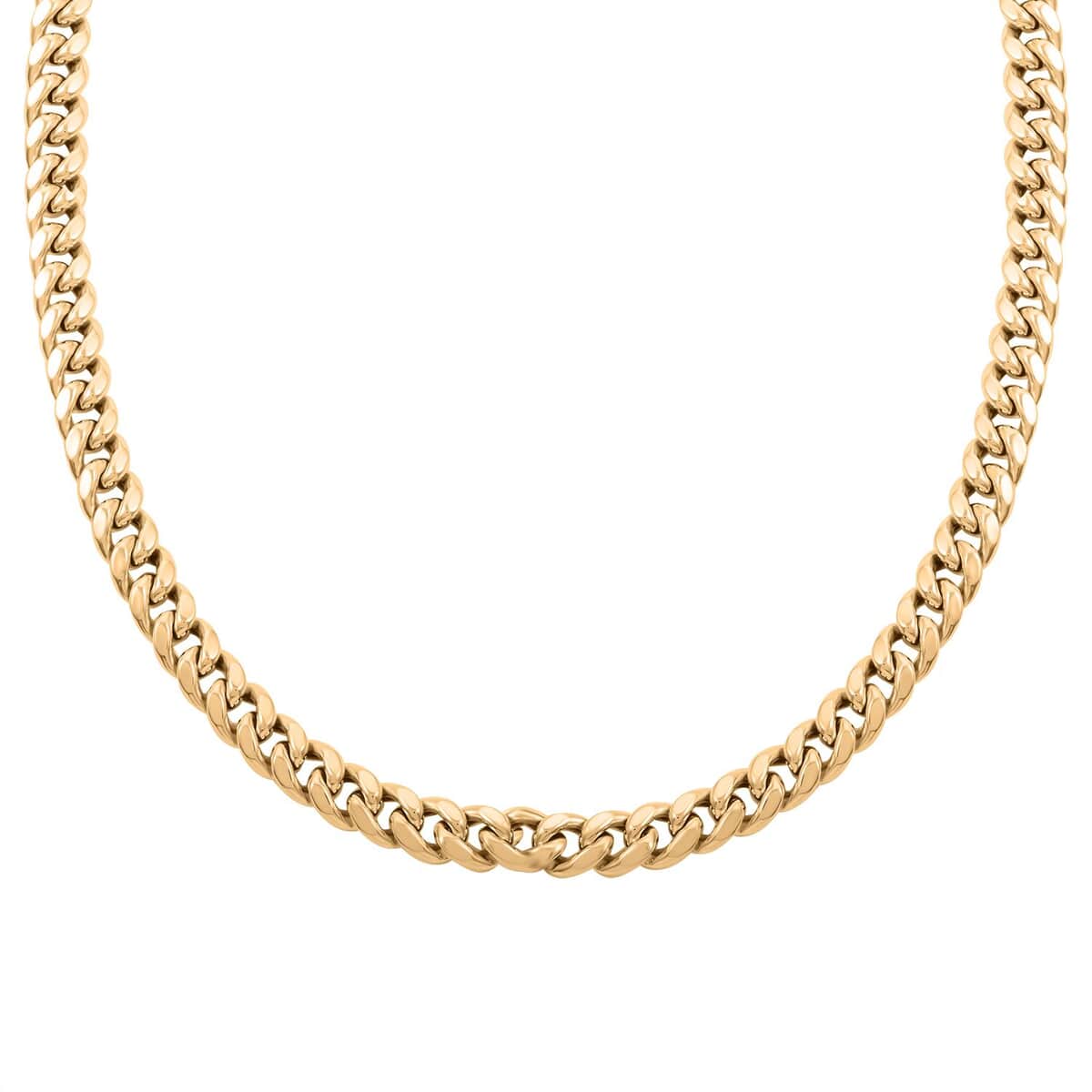 10K Yellow Gold 6.7mm Miami Cuban Chain Necklace 20 Inches 24.90 Grams image number 0