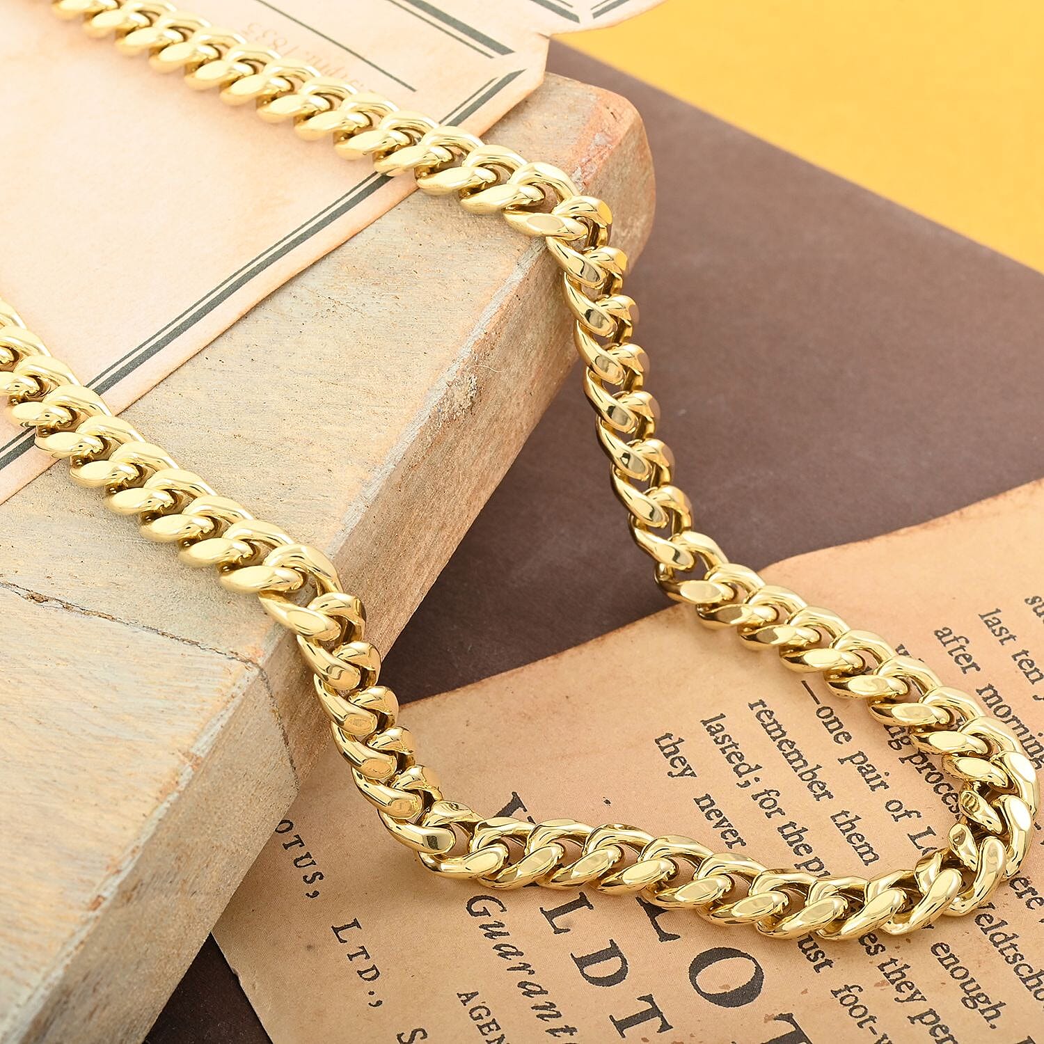 10K Yellow Gold 8.5mm Miami Cuban Chain Necklace 22 Inche27.40 Grams