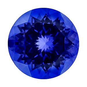 Certified & Appraised AAAA Tanzanite Set of 2 (Rnd 6.5 mm) 2.00 ctw