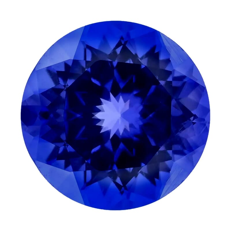 Certified and Appraised AAAA Tanzanite Set of 2 (Rnd 6.5 mm) 2.00 ctw