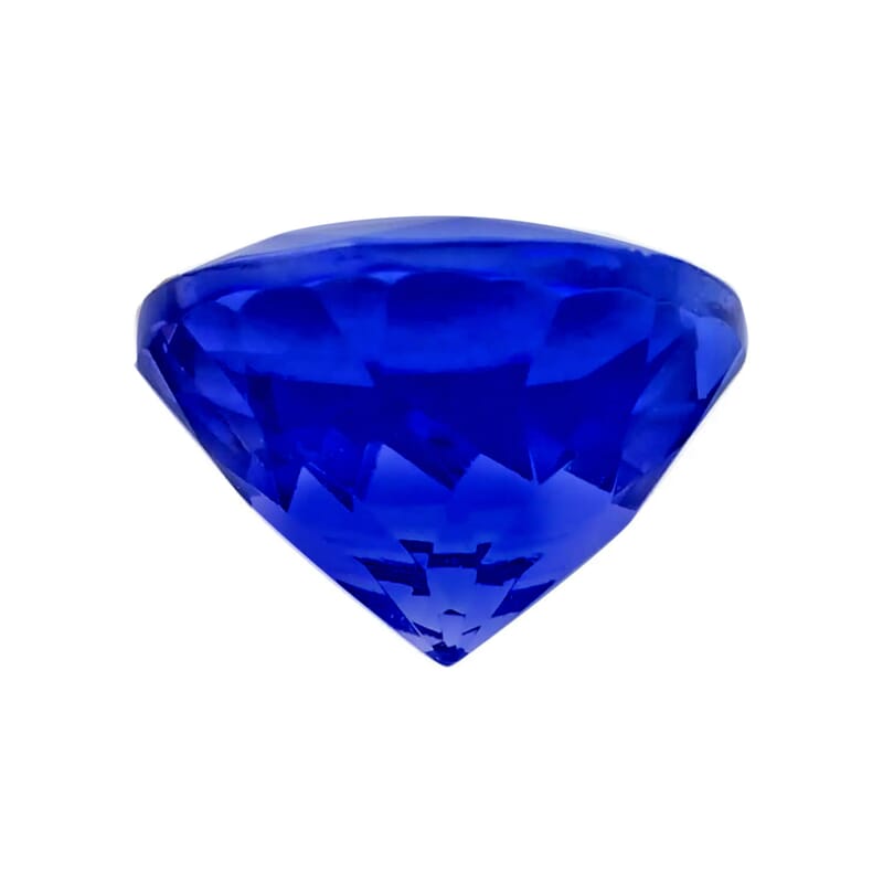 Certified and Appraised AAAA Tanzanite Set of 2 (Rnd 6.5 mm) 2.00 ctw