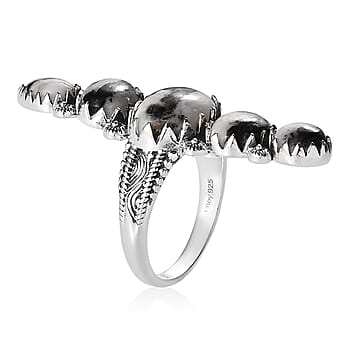 6 / White Buffalo / 925 Silver - Product card gallery slide 4 (10177187905849)