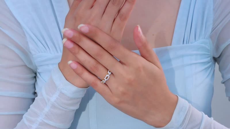 Moissanite Ring in Vermeil Yellow Gold Over Sterling Silver (Size 6.0) 0.25 ctw
