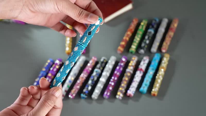 Set of 20 Multi Color Beaded Pen