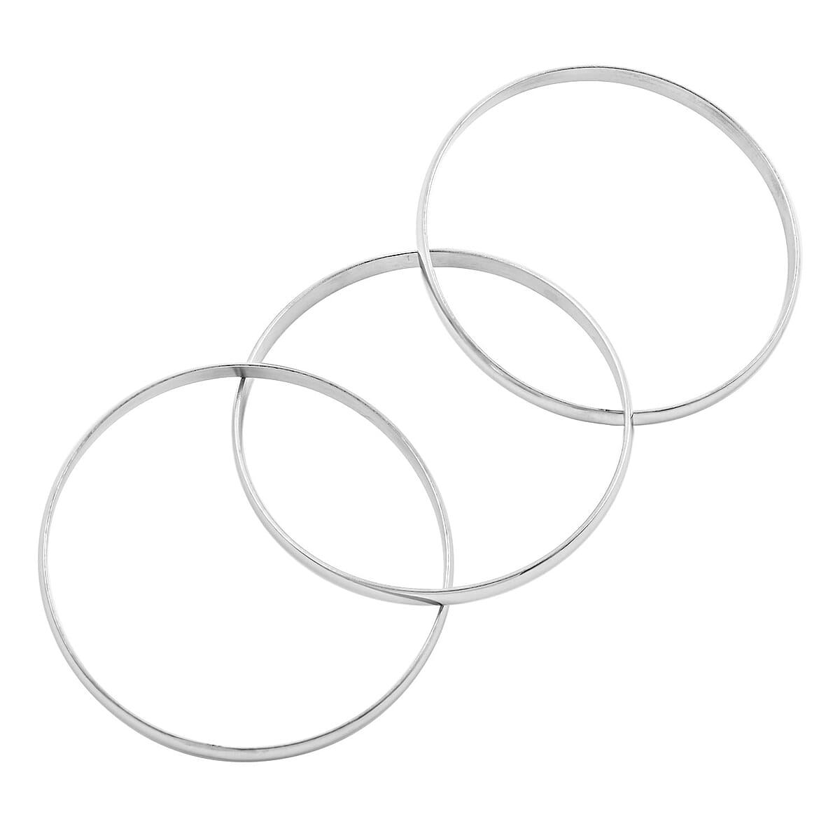 Bangle Bracelet (8.00In) in Stainless Steel image number 2