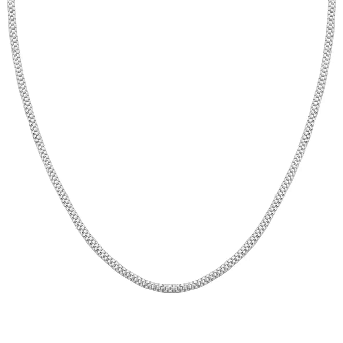 Buy Diamond-Cut Coryana Necklace, 24 Inch Sterling Silver Necklace ...