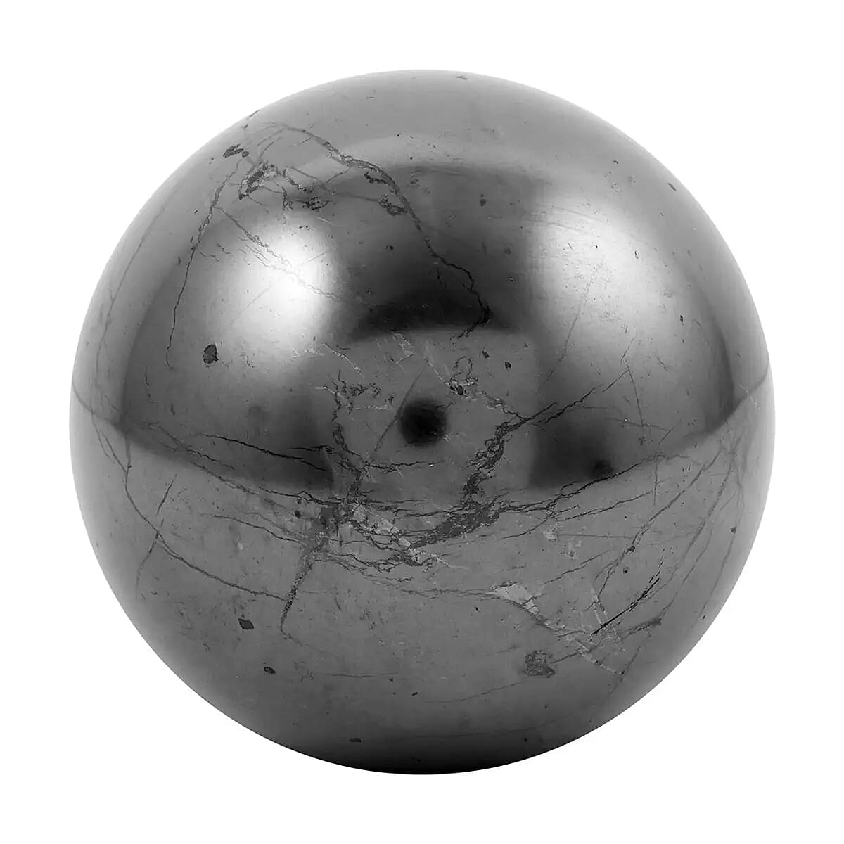 Shungite Engraved Sphere 5cm -OM image number 6