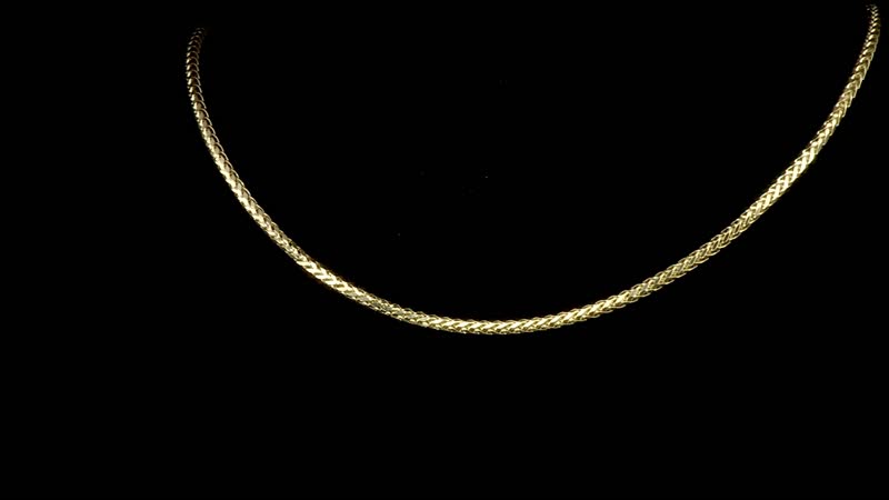 10K Yellow Gold 2.5mm Palma Chain Necklace 20 Inches 5.70 Grams