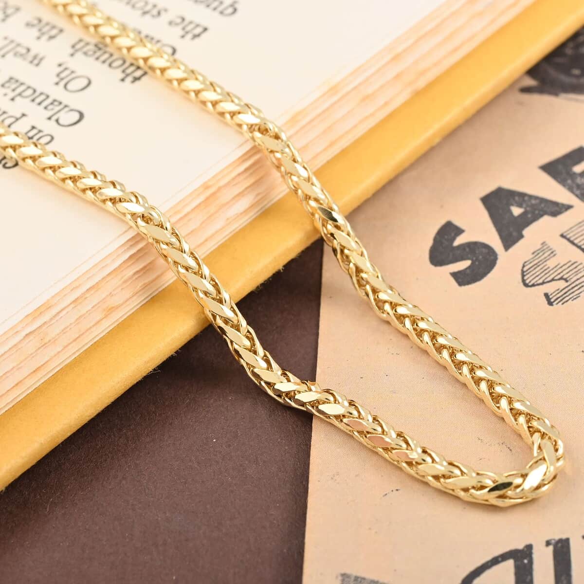 10K Yellow Gold 2.5mm Palma Chain Necklace 22 Inches 6 Grams image number 1