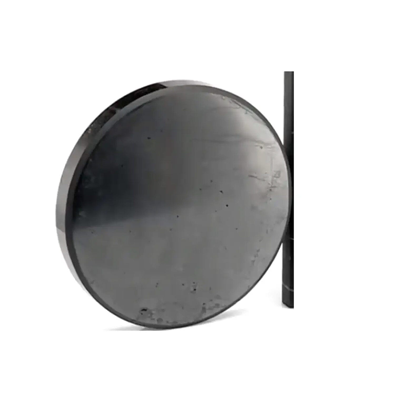 Shungite Plain Round Tile 10cm