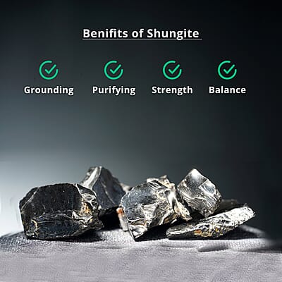 Shungite Hotei Laughing Buddha