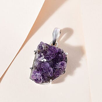 Geode Amethyst / 925 Silver / Standard - Product card gallery slide 2 (10177192984889)