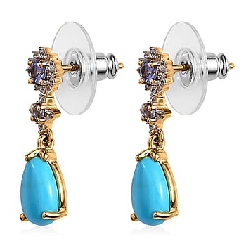 Sleeping Beauty Turquoise / 925 Silver / Vermeil YG - Product card gallery slide 4 (10177193345337)