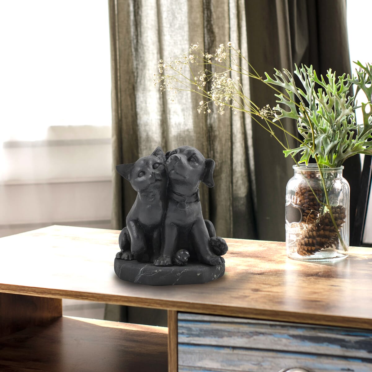 Cat/Dog Shungite Figurine image number 1