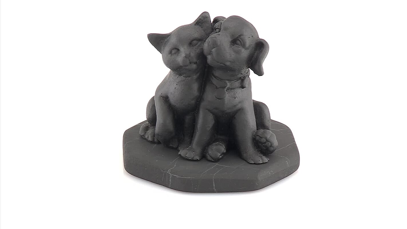 Cat/Dog Shungite Figurine