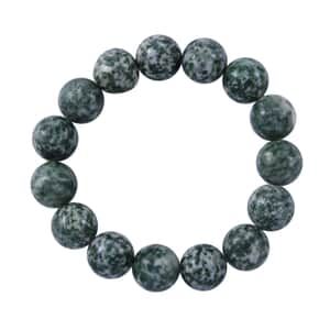 Spot Jasper Beaded Stretch Bracelet  200.00 ctw