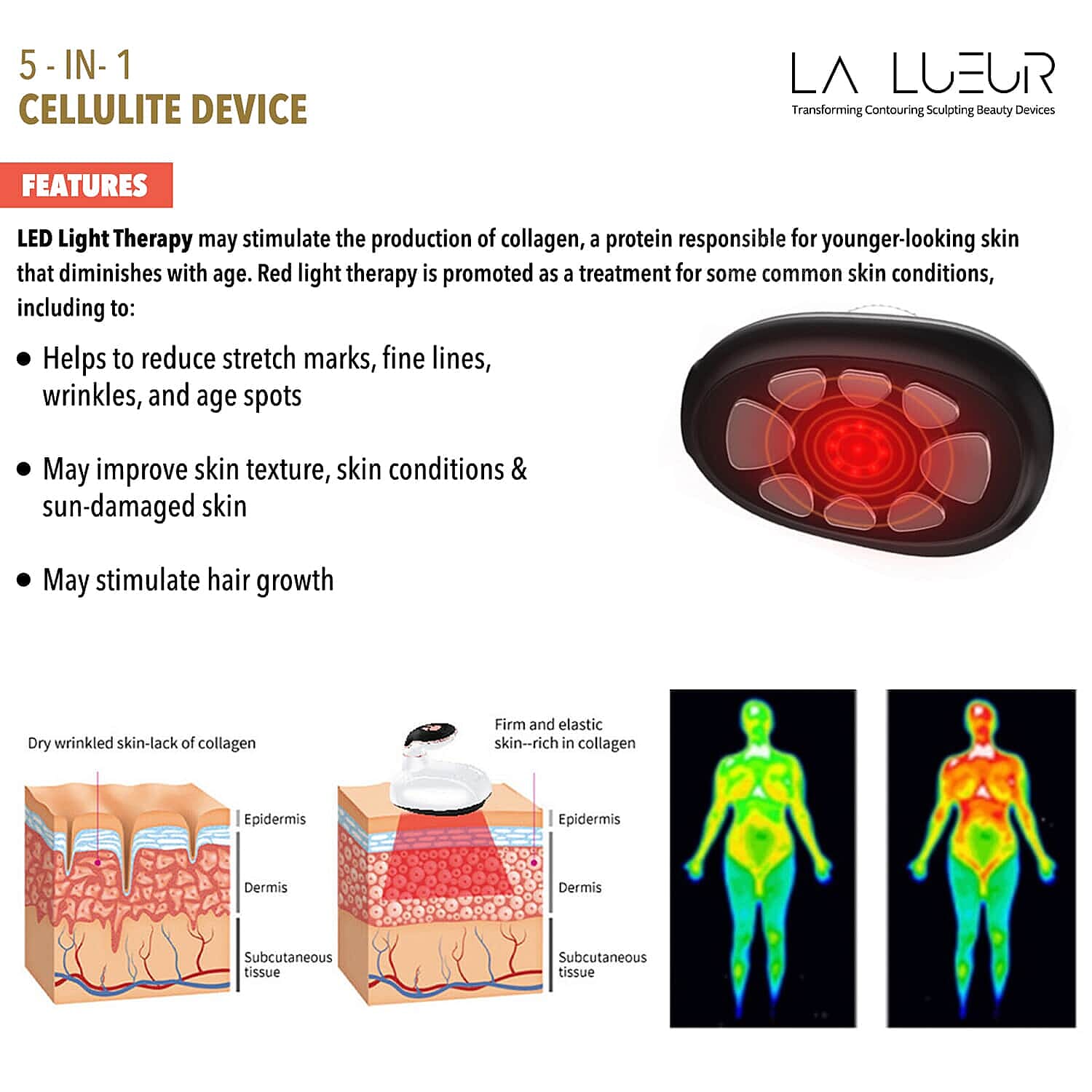 Luna'mour Body Contouring & Slimming Device Refurbished
