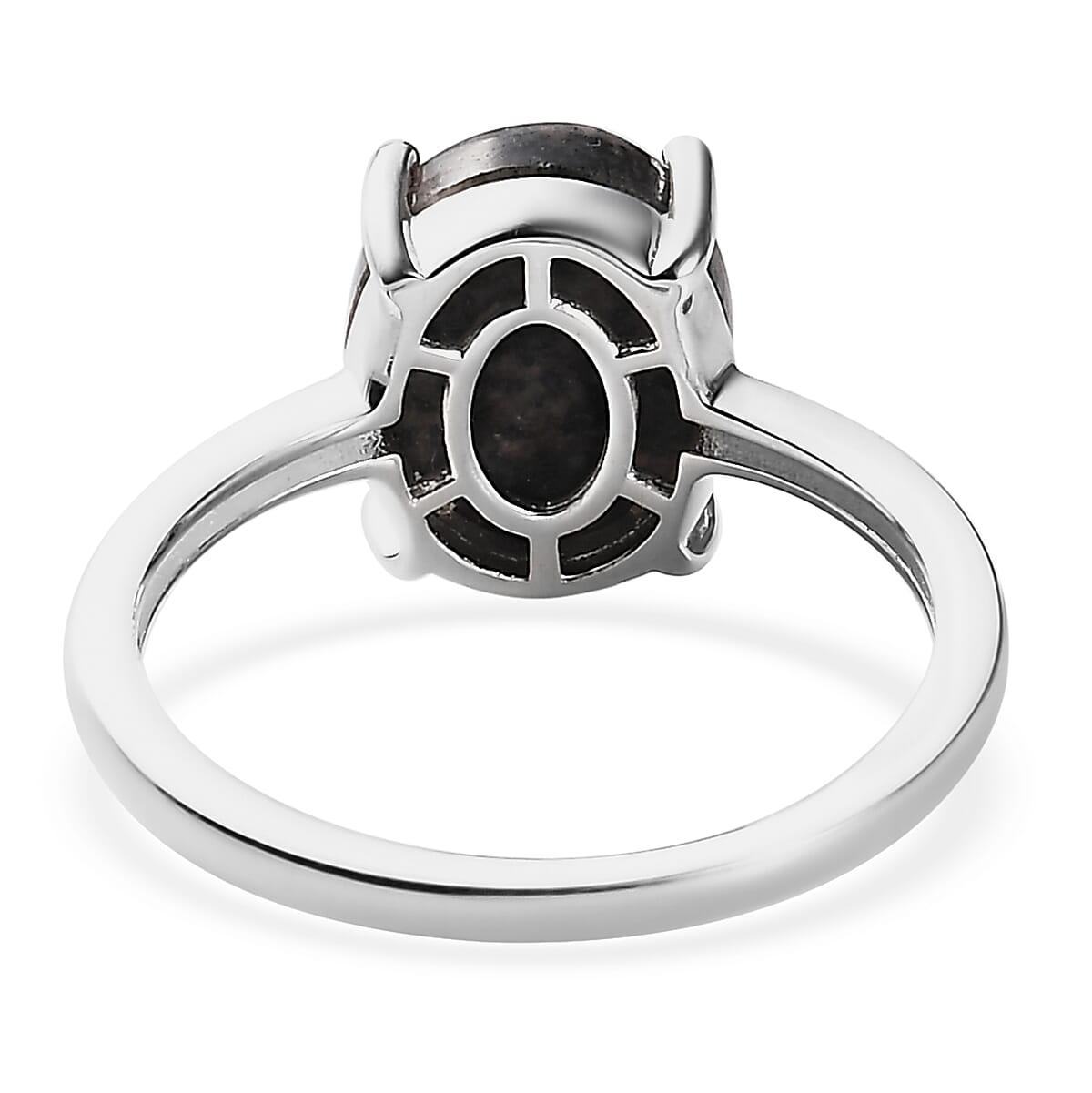 Natural Yooperlite Solitaire Ring in Sterling Silver 2.65 ctw, Yooperlite Jewelry, Birthday Gifts For Her (Size 10.00)