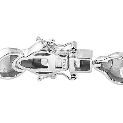Karis Link Bracelet in Platinum Bond (6.50 In)