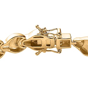 Karis Link Bracelet in 18K YG Plated (7.25 In)